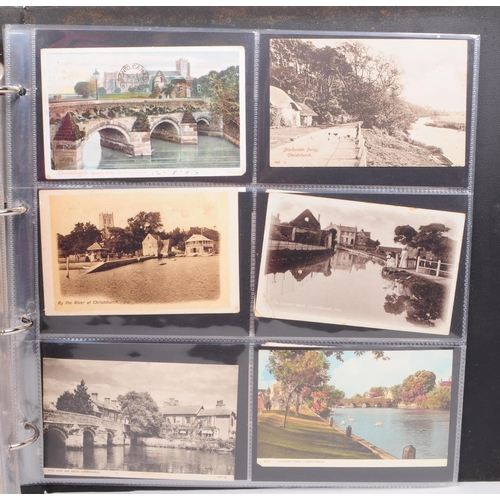 487 - A collection of early and mid 20th century British Holiday postcards. The collection features a larg... 