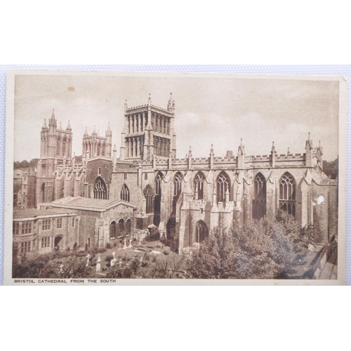 495 - Large collection of early to mid 20th century Bristol related postcards, mostly photographic includi... 