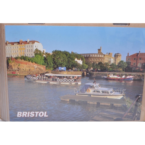 496 - A large collection of mid to late 20th century Bristol interest postcards. Including locations such ... 