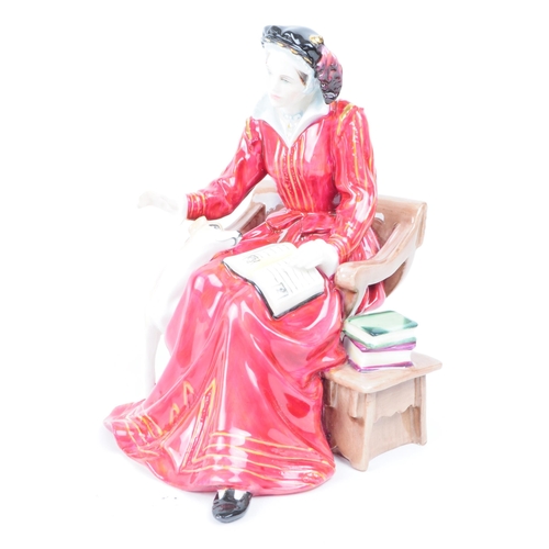 5 - Royal Doulton - Contemporary porcelain figurine of Catherine Parr. Tudors Henry VIII's wife limited ... 