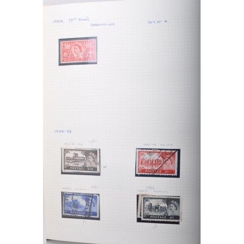 509 - A collection of 19th and 20th century British postage stamps. The collection featuring a selection o... 