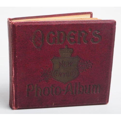 516 - Early 20th century cigarette cards Ogdens photo album of Royalty of the World, famous military naval... 