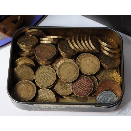 525 - A large collection of 19th and 20th century British currency coins. The collection to include a larg... 