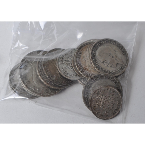 536 - A collection of 19th and 20th century British circulated currency coins. The collection to include s... 