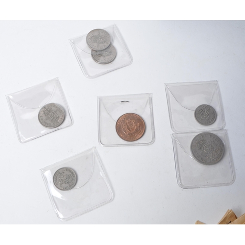 536 - A collection of 19th and 20th century British circulated currency coins. The collection to include s... 