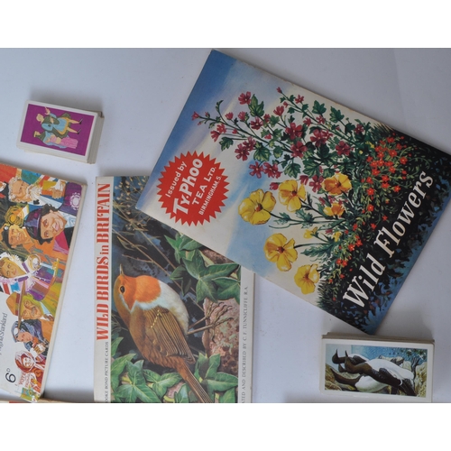 537 - Collection of 20th century picture card books and cigarette cards. Examples including Brooke Bond Pi... 