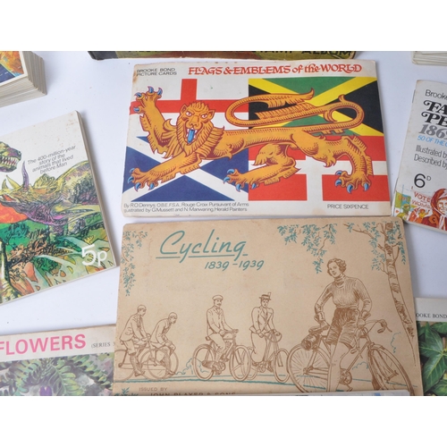 537 - Collection of 20th century picture card books and cigarette cards. Examples including Brooke Bond Pi... 