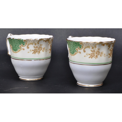 140 - Crown Staffordshire - An early 20th century Crown Staffordshire bone china part service. The service... 