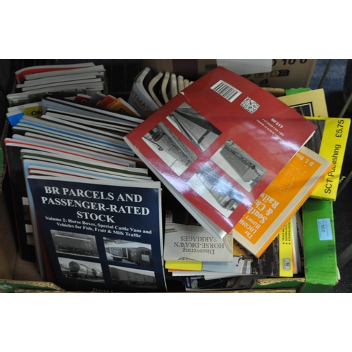 234 - Large collection of contemporary train related books. Examples including collection from Private Own... 