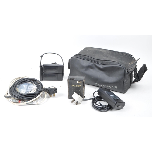 383 - Canon - A vintage 20th century Canon Canovision A2 Hi8 8mm video camera kit. The kit to include the ... 