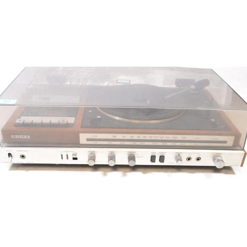 433 - Sony - A vintage 20th century Sony Hi-Fi Stereo Music System. The system to include a Sony HMK-20 St... 