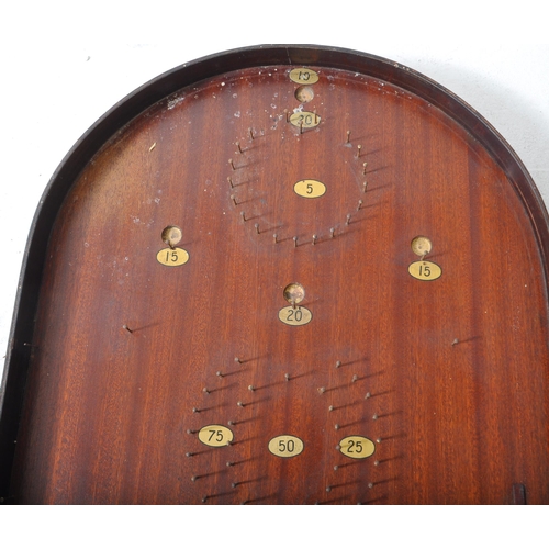 457 - Three early 20th century wooden bagatelle boards, comprised of a Corinthian 21T, an Amersham Scora B... 