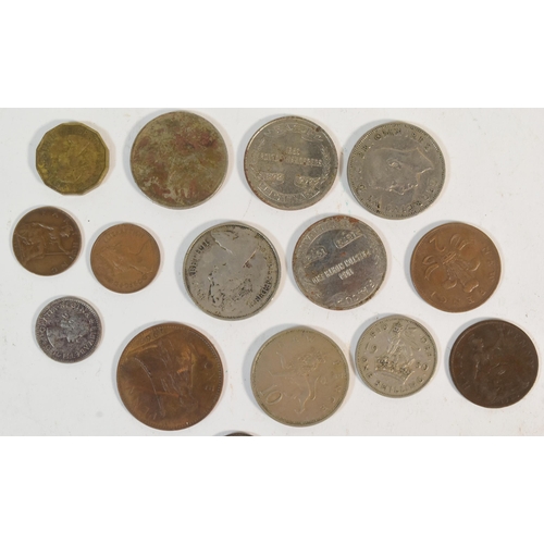 485 - A collection of 19th and 20th century British and Foreign coins. The collection to include a variety... 