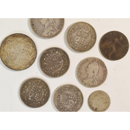 485 - A collection of 19th and 20th century British and Foreign coins. The collection to include a variety... 