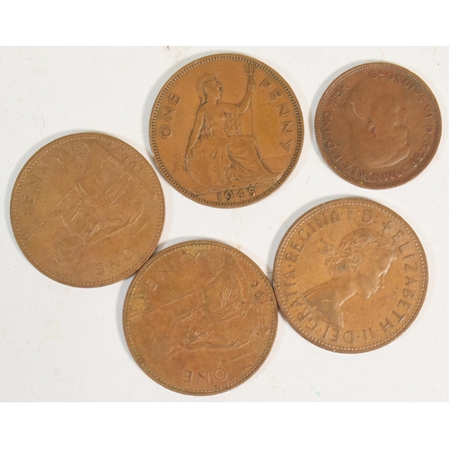 485 - A collection of 19th and 20th century British and Foreign coins. The collection to include a variety... 