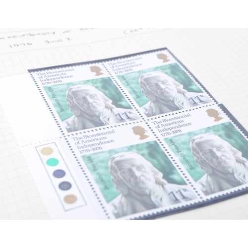 510 - A collection of 20th century British commemorative and definitive decimal stamps. The collection to ... 