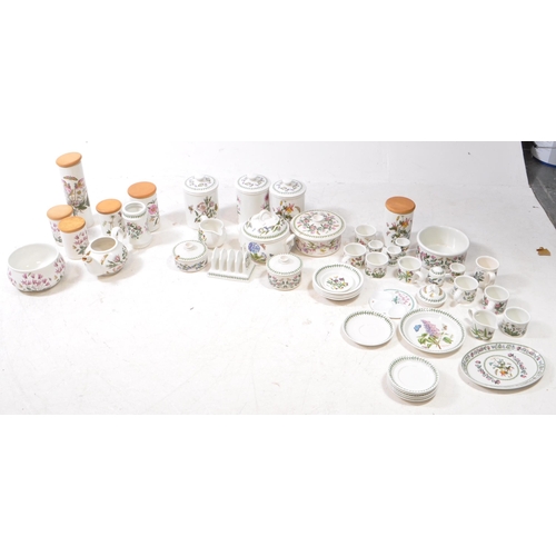 77 - Large collection of Portmeirion Botanic Garden pattern ceramics. To include plates, tureens, jug and... 