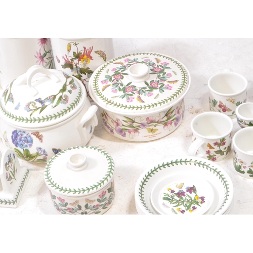 77 - Large collection of Portmeirion Botanic Garden pattern ceramics. To include plates, tureens, jug and... 