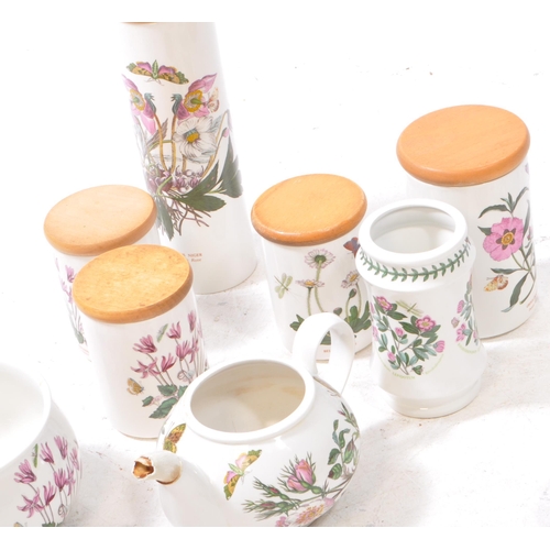 77 - Large collection of Portmeirion Botanic Garden pattern ceramics. To include plates, tureens, jug and... 