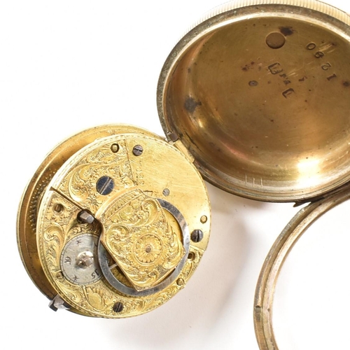 357 - Two 19th century pocket watches. One markd Breguet Paris to the movement. AF.