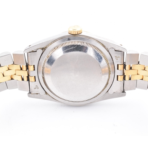 50 - A 1980s Rolex Oyster Perpetual Datejust wristwatch. The self winding, 'superlative chronometer offic... 