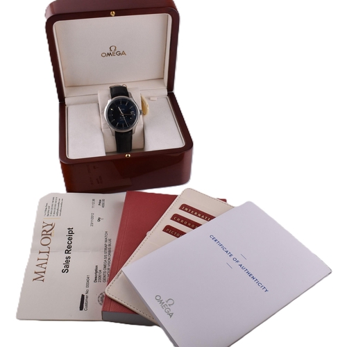 65 - An Omega De Ville Hour Vision Orbis wristwatch. The Omega De Ville Hour Vision wristwatch having a b... 