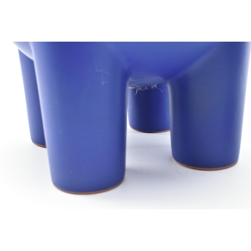 13 - Habitat - two vintage ceramic decorative centrepiece planter vases. The lot comprising a large twin ... 