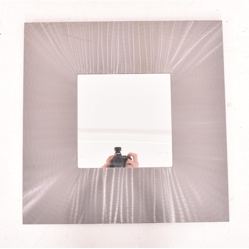 133 - Morris Mirrors - a contemporary high-end designer hanging wall mirror. The mirror of square form hav... 