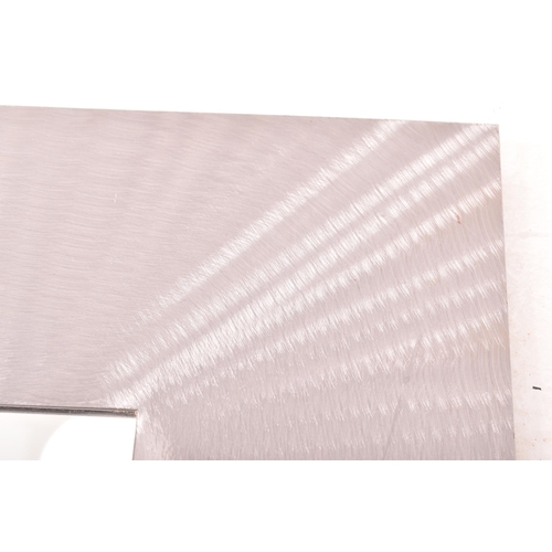 133 - Morris Mirrors - a contemporary high-end designer hanging wall mirror. The mirror of square form hav... 