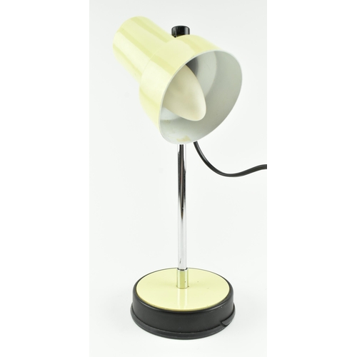 134 - Veneta Lumi, Italy - a vintage mid 20th century circa 1970s painted metal adjustable desk table lamp... 