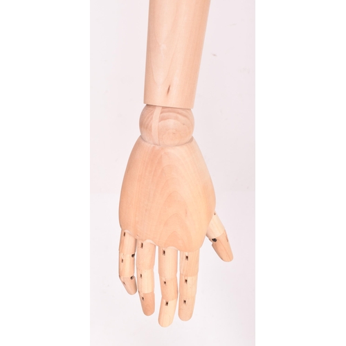 149 - Carhartt Clothing - a modern, full-bodied shop display articulated male mannequin. The mannequin hav... 