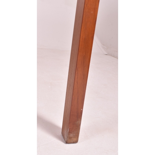 150 - A retro 20th century Danish designed teak metomorphic cupboard / dining table or desk believed to be... 
