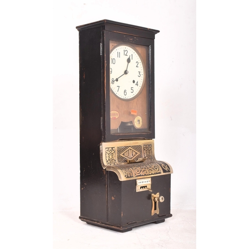 175 - Blick - a vintage early 20th century circa 1930s time recorders clocking in machine. The machine in ... 