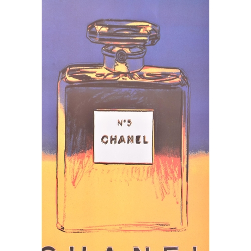 19 - Andy Warhol (American, 1928-1987) - a vintage 1997 Chanel No. 5 pop art lithograph poster. The poste... 
