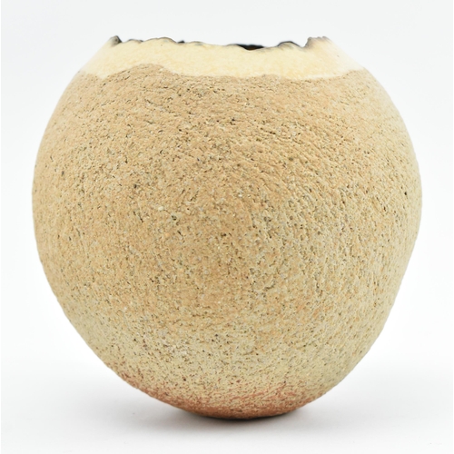 27 - Betty Blandino (1927-2011) - a 20th century studio art pottery vase. The vase of ovoid form having a... 
