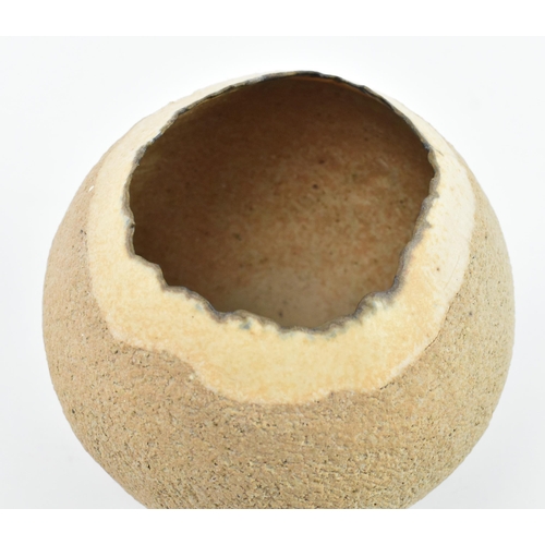27 - Betty Blandino (1927-2011) - a 20th century studio art pottery vase. The vase of ovoid form having a... 
