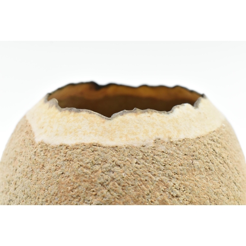 27 - Betty Blandino (1927-2011) - a 20th century studio art pottery vase. The vase of ovoid form having a... 