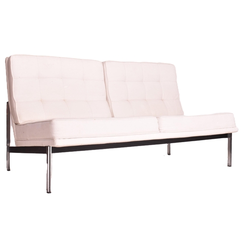 47 - Florence Knoll - Knoll International - a retro 20th century high-end designer two-seater sofa settee... 