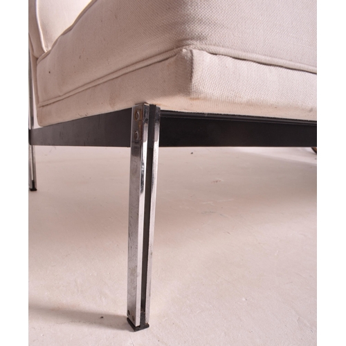 47 - Florence Knoll - Knoll International - a retro 20th century high-end designer two-seater sofa settee... 