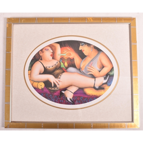 51 - Beryl Cook (British,1926-2008)- Sultry Afternoon - a limited edition colour lithograph on paper. Sig... 