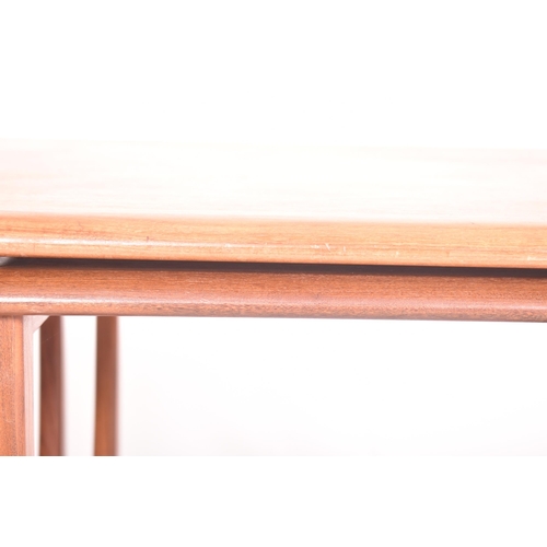 52 - G Plan - Fresco Range - a vintage mid century circa 1960s long john nest of three teak coffee tables... 