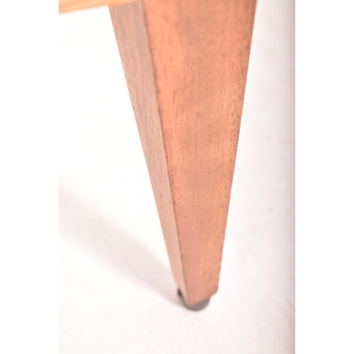 54 - Danish Modern Design - a retro mdi 20th century circa 1960s teak wood records / drink cupboard cabin... 