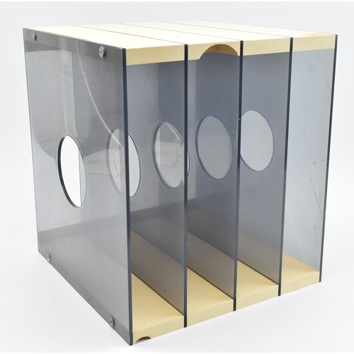 57 - Frank Guille and Frank Height for Artifact - a retro 1970s German multi sectioned record rack. The r... 