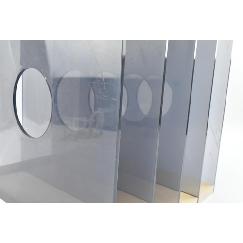 57 - Frank Guille and Frank Height for Artifact - a retro 1970s German multi sectioned record rack. The r... 