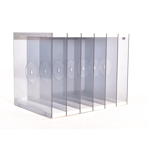 58 - Frank Guille and Frank Height for Artifact - a retro 1970s German multi-sectioned record rack. The r... 