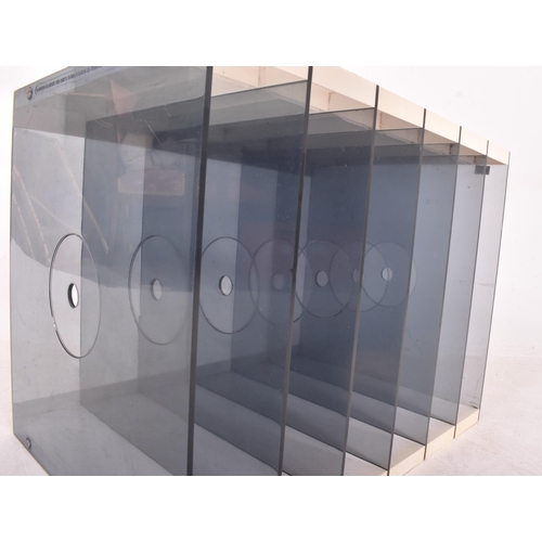 58 - Frank Guille and Frank Height for Artifact - a retro 1970s German multi-sectioned record rack. The r... 