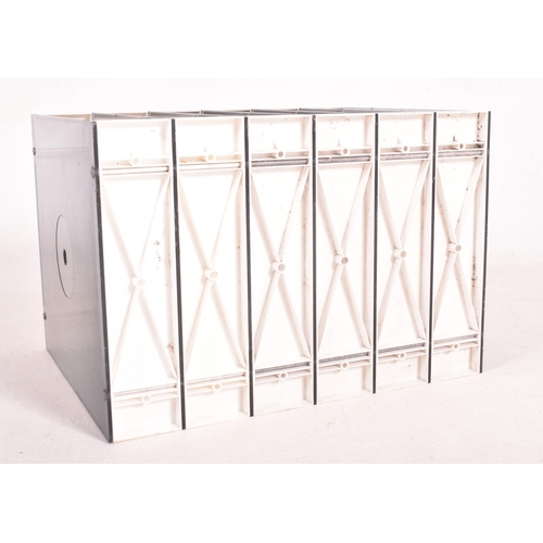 58 - Frank Guille and Frank Height for Artifact - a retro 1970s German multi-sectioned record rack. The r... 