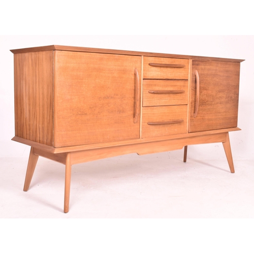 60 - Alfred Cox Furniture - a vintage mid century 1950s / 1960s walnut sideboard. The sideboard featuring... 