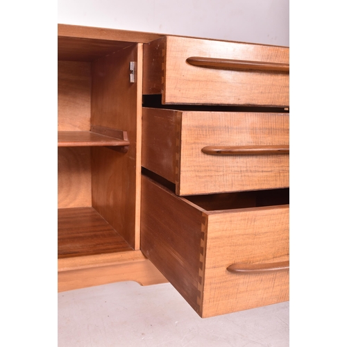 60 - Alfred Cox Furniture - a vintage mid century 1950s / 1960s walnut sideboard. The sideboard featuring... 