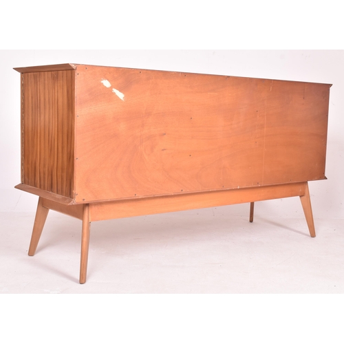 60 - Alfred Cox Furniture - a vintage mid century 1950s / 1960s walnut sideboard. The sideboard featuring... 